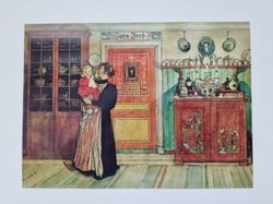 Vykort - Carl Larsson, Mellan jul och nyår