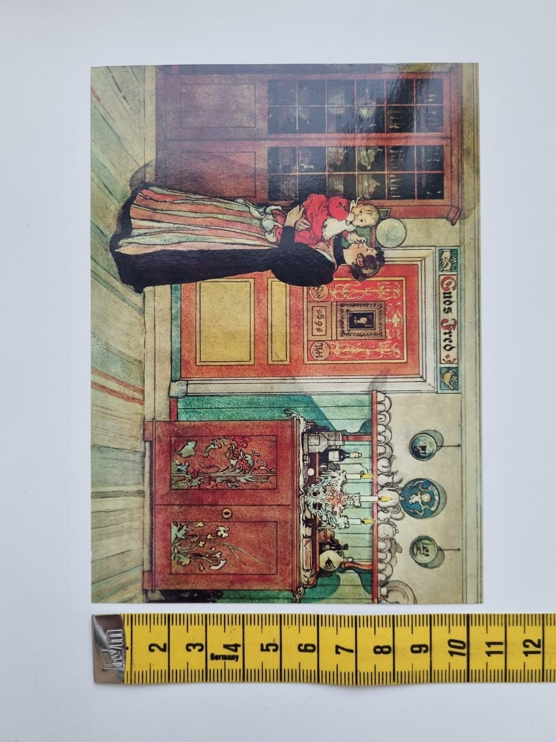 Vykort - Carl Larsson, Mellan jul och nyår
