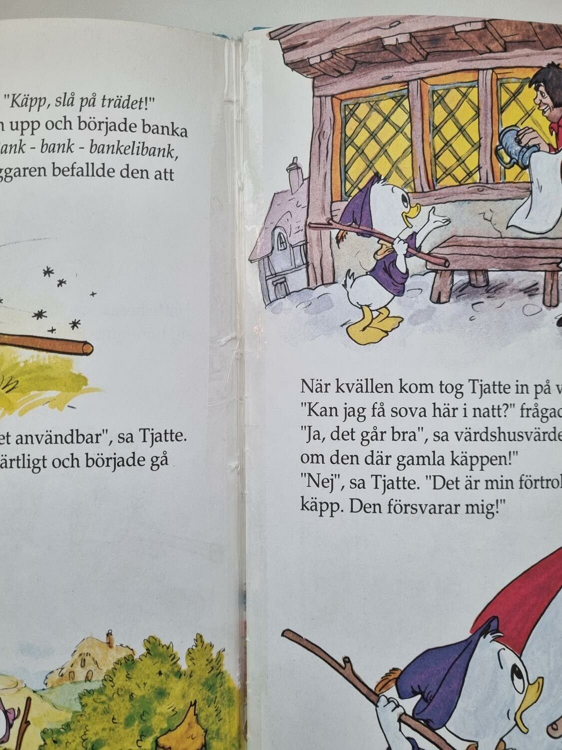 Kalle anka och den förtrollade käppen, bok / barnbok