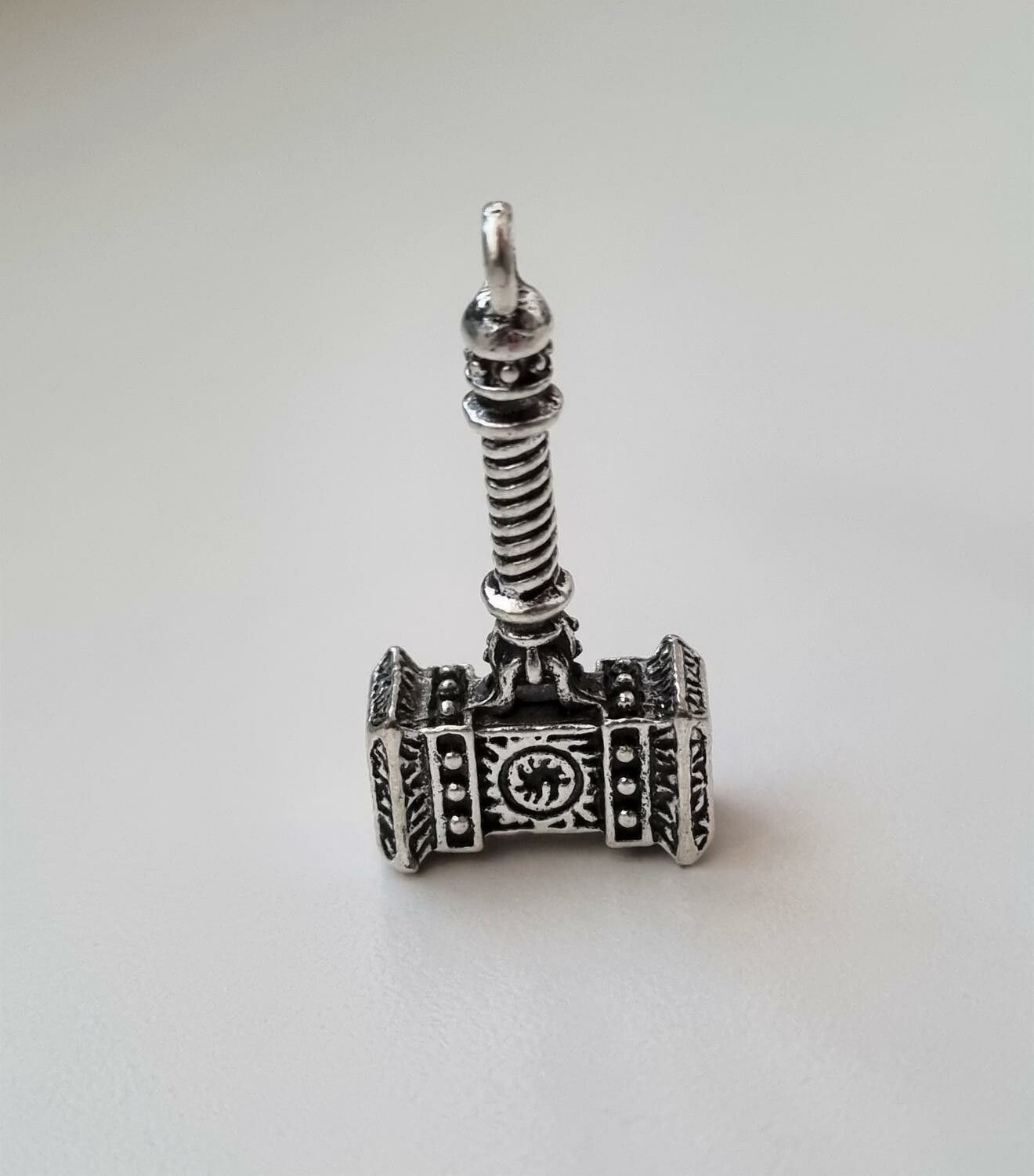 1 st Tors hammare, miniatyr / hänge / berlock