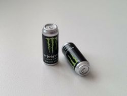 2 st Burkar miniatyr, miniburkar, dockskåp, tittskåp (Monster)