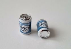 2 st Burkar miniatyr, miniburkar, dockskåp, tittskåp (Busch Light)
