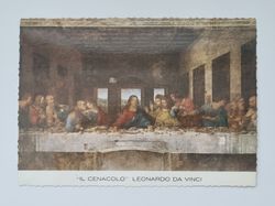 Vykort - IL CENACOLO Leonardo Da Vinci
