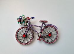 Brosch Cykel / cykelbrosch