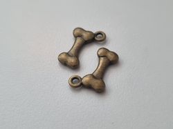 Berlocker Hundben (2 st bronsfärgade)