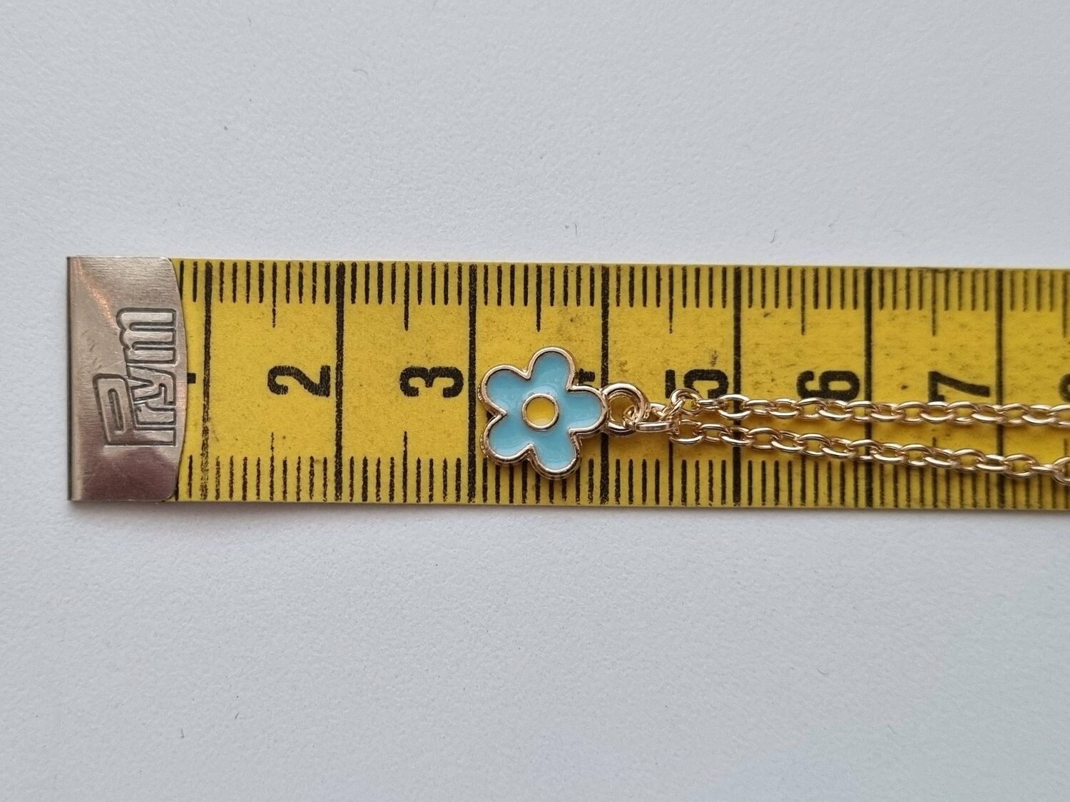 Halsband Ljusblå Blomma