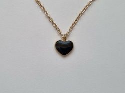 Halsband Svarta Hjärta