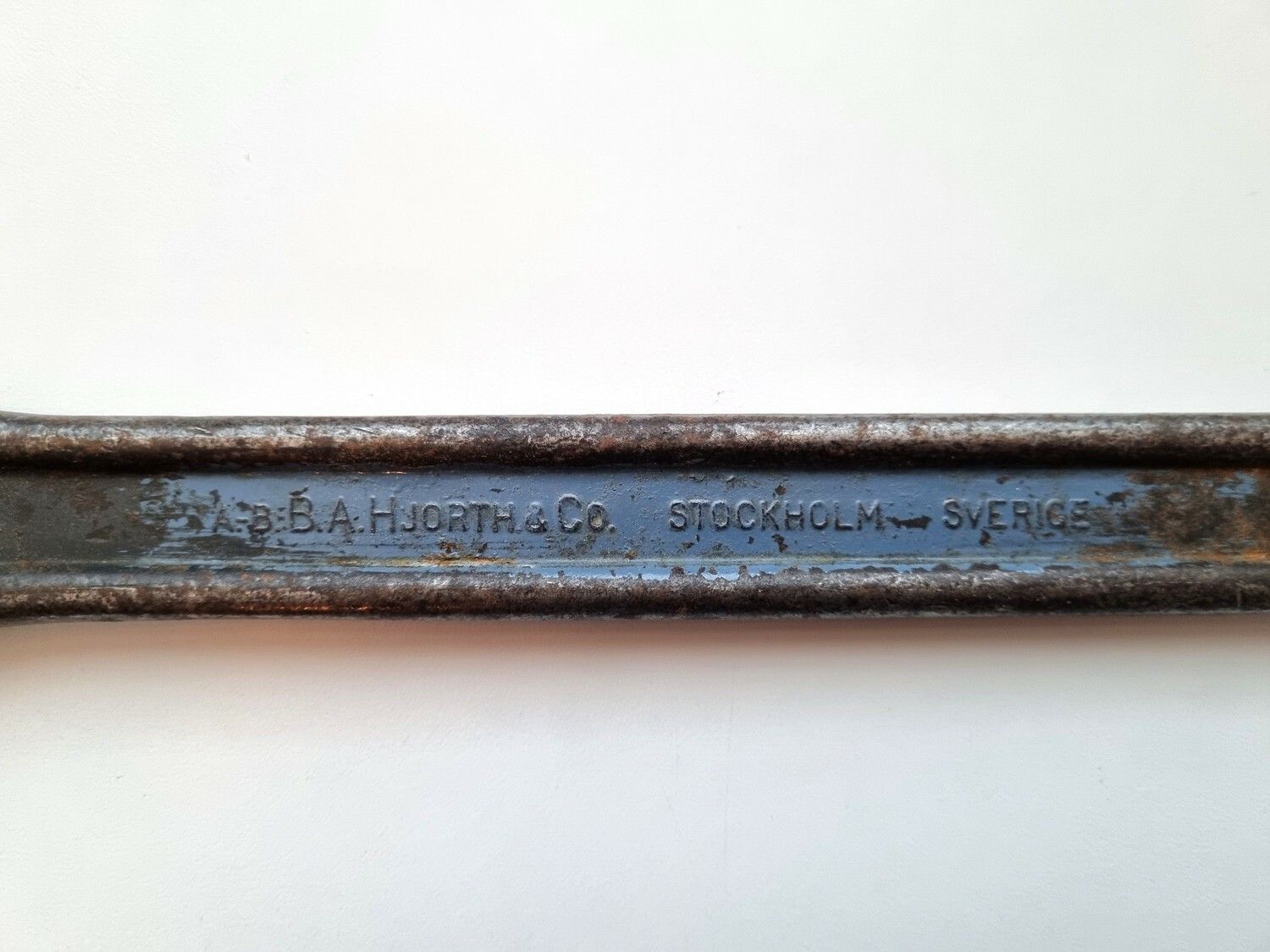 Bahco Skiftnyckel 12" BA HJORTH & CO. STOCKHOLM SVERIGE