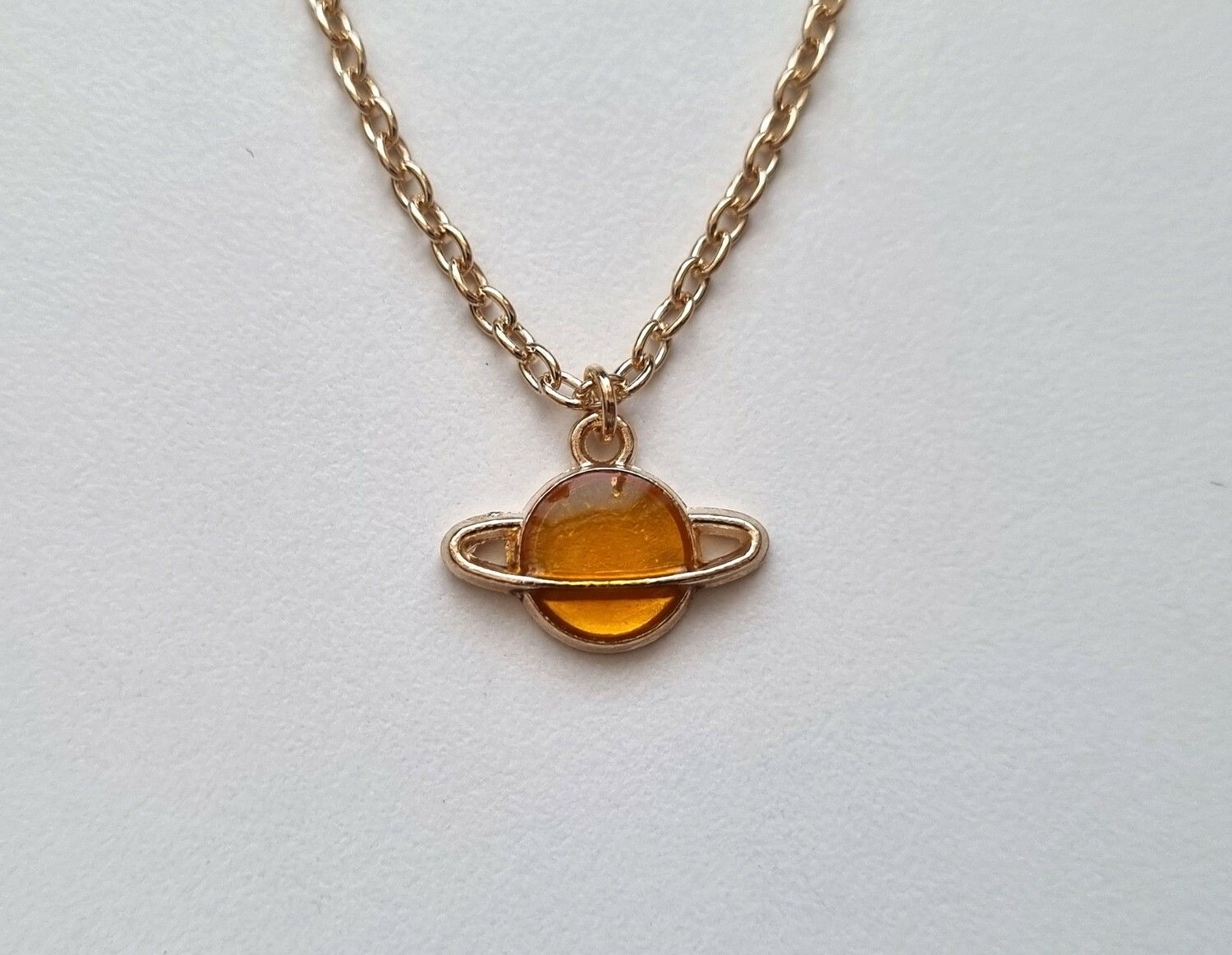 Halsband Orange Planet