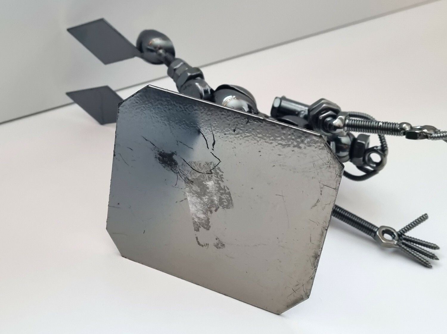 Metallkonst, skulptur. Dykare (324 g)