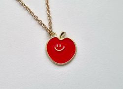 Halsband Glatt Äpple
