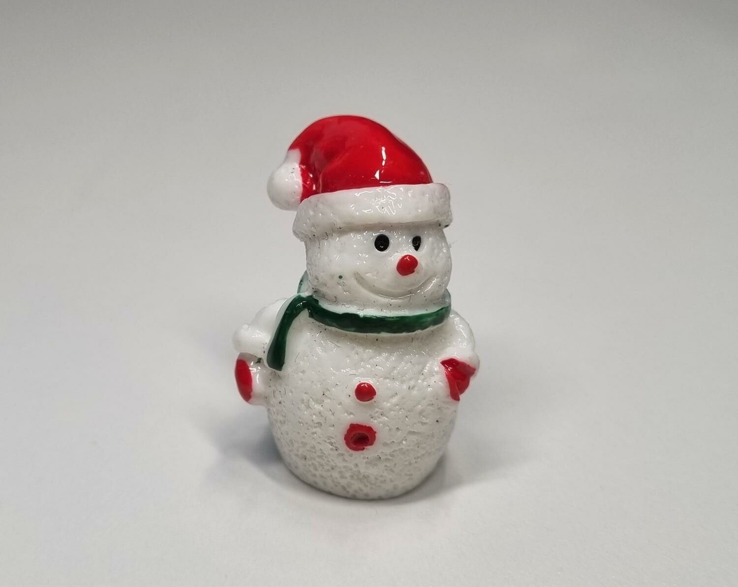 1 st liten snögubbe, miniatyrsnögubbe