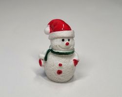 1 st liten snögubbe, miniatyrsnögubbe