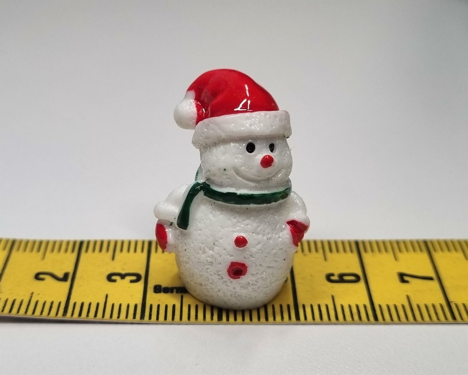 1 st liten snögubbe, miniatyrsnögubbe