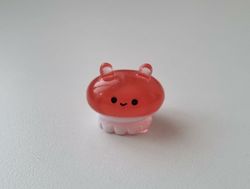 Röd liten sagofigur, miniatyr