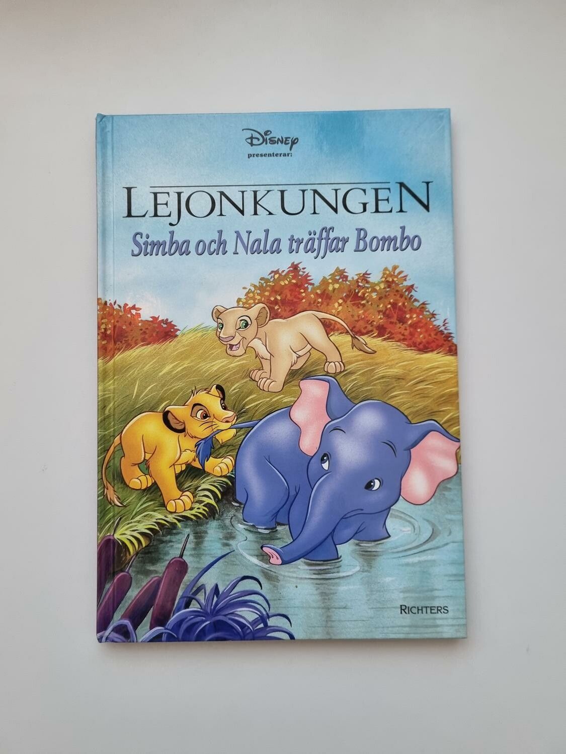 Lejonkungen Simba och Nala träffar Bombo, bok / barnbok