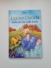 Lejonkungen Simba och Nala träffar Bombo, bok / barnbok