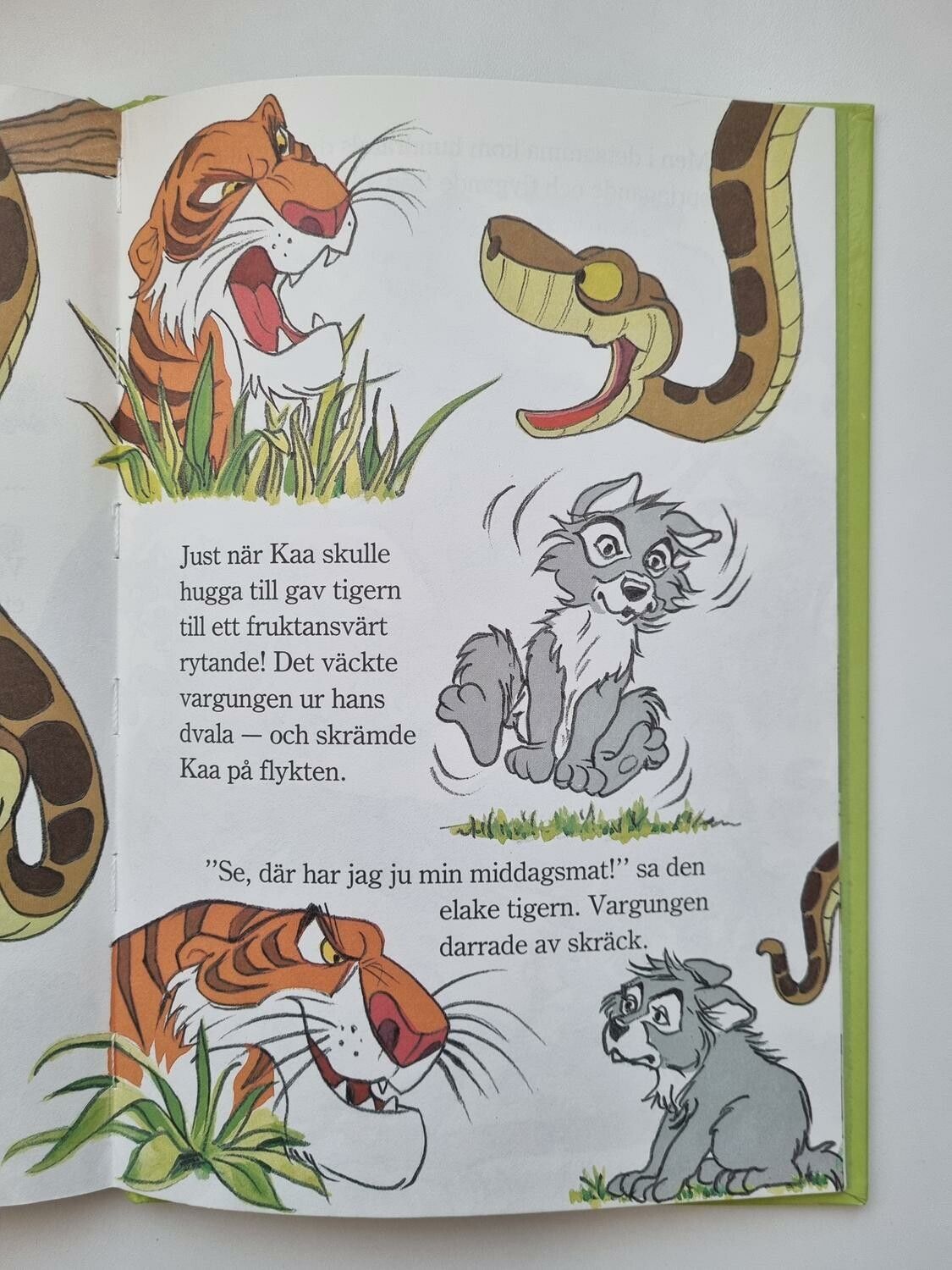 Shere Khan och den lilla vargungen, bok / barnbok