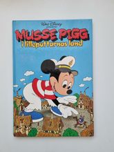 Musse Pigg i lilleputtarnas land, bok / barnbok