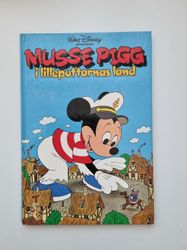 Musse Pigg i lilleputtarnas land, bok / barnbok