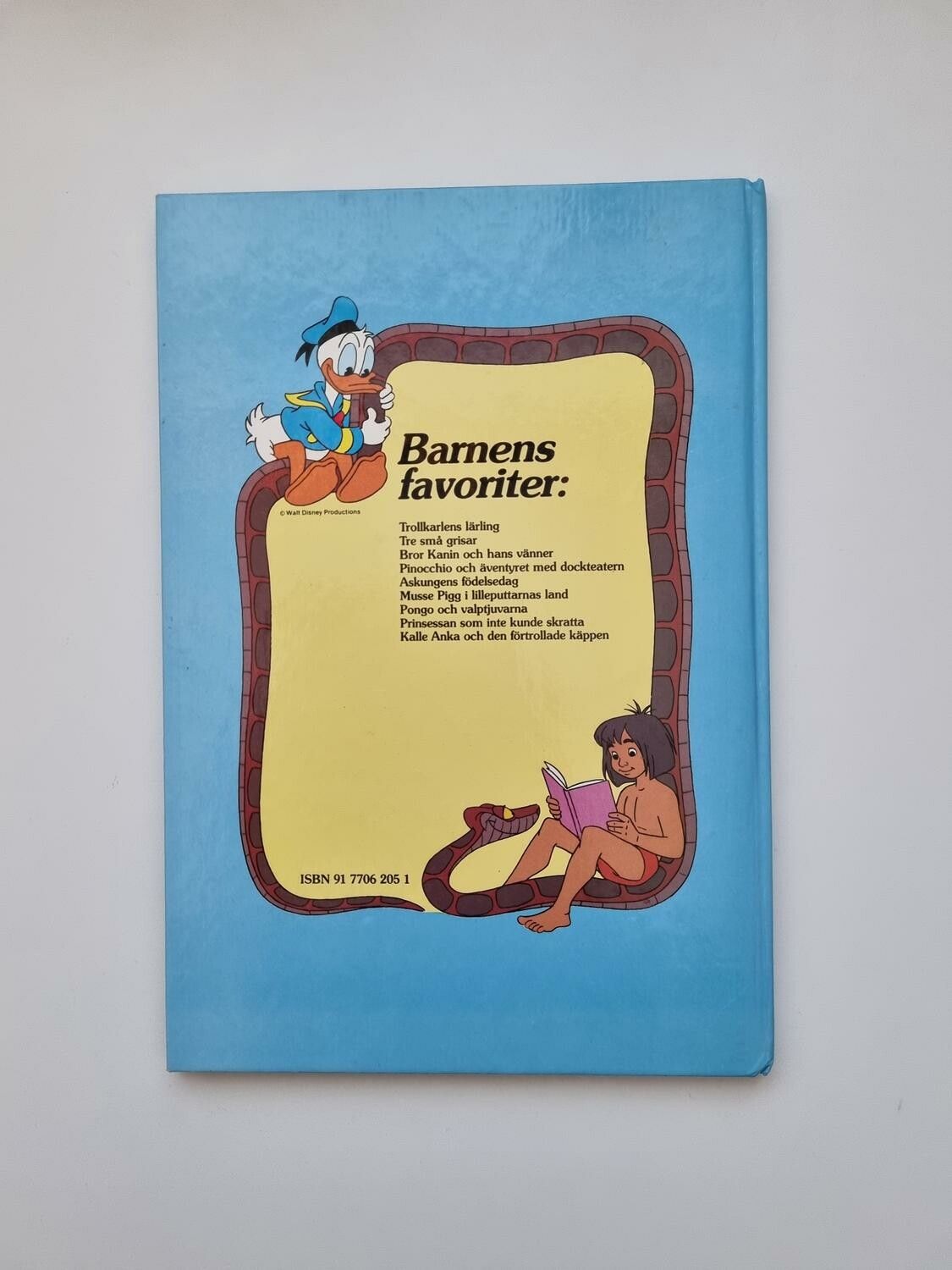 Musse Pigg i lilleputtarnas land, bok / barnbok
