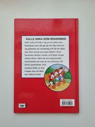 Kalle Anka som brandman, bok / barnbok
