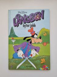 Långben byter jobb, bok / barnbok