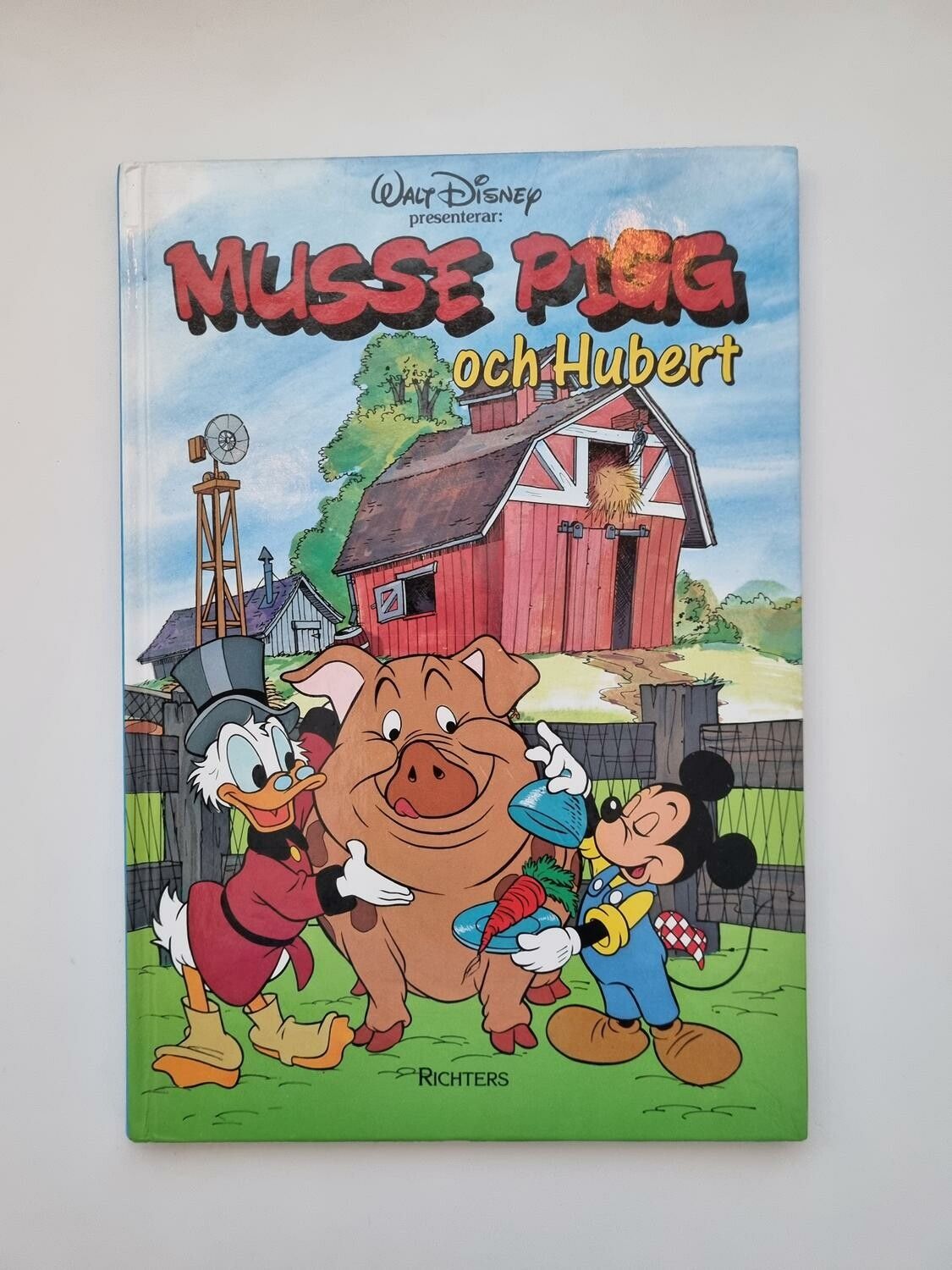 Musse Pigg och Hubert, bok / barnbok