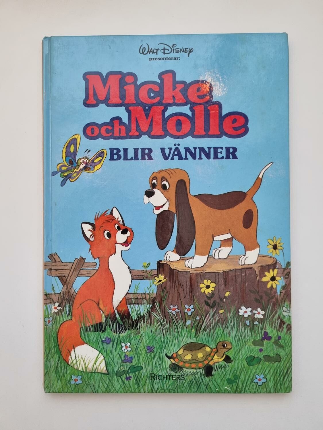 Micke och Molle blir vänner, bok / barnbok