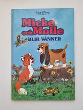 Micke och Molle blir vänner, bok / barnbok