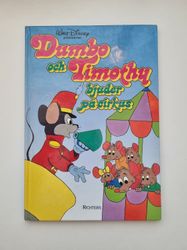 Dumbo och Timothy bjuder på cirkus, bok / barnbok