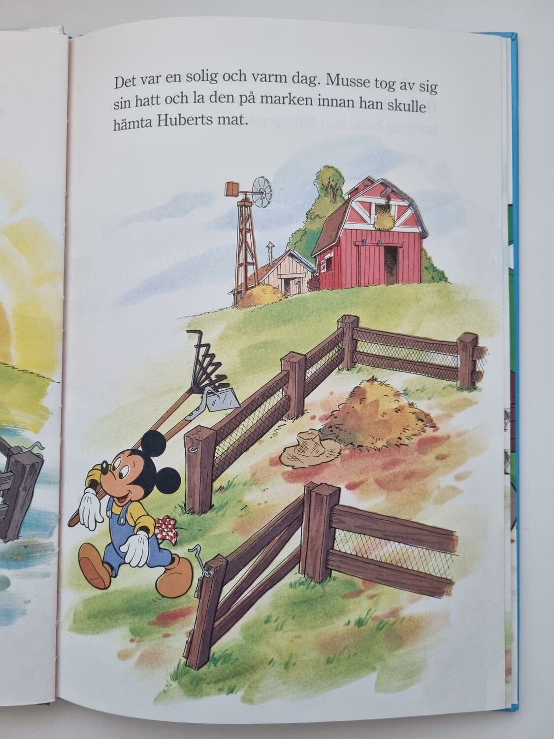 Musse Pigg och Hubert, bok / barnbok