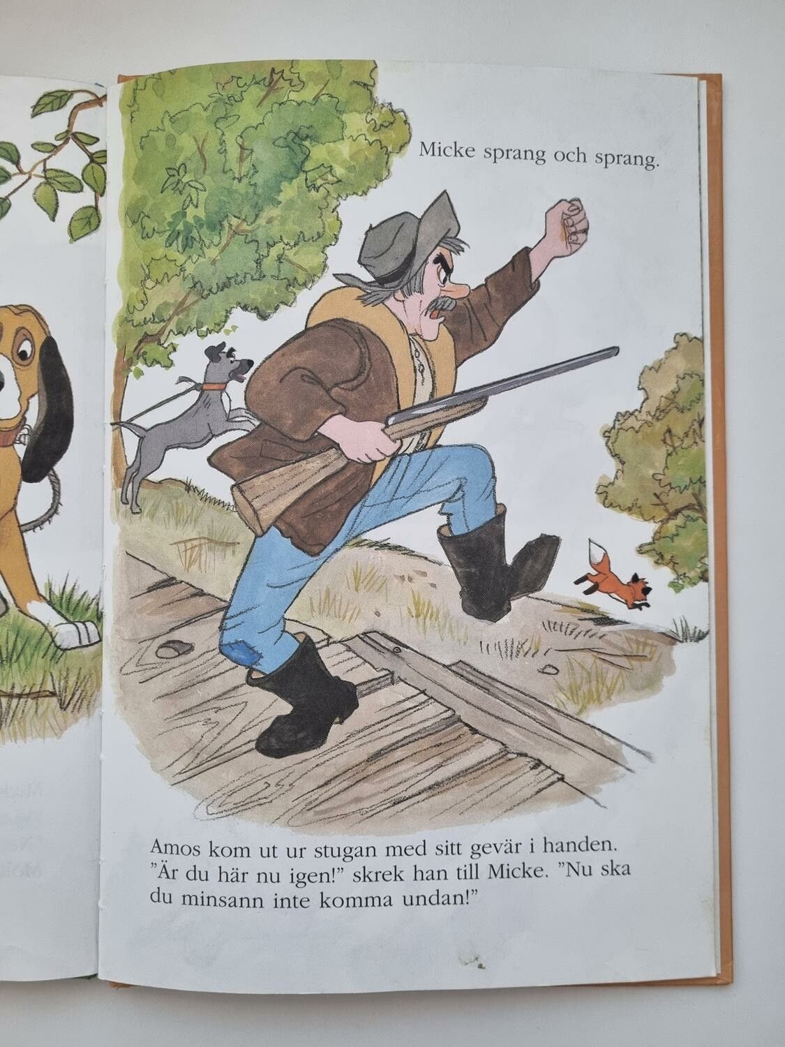 Micke och Molle blir vänner, bok / barnbok