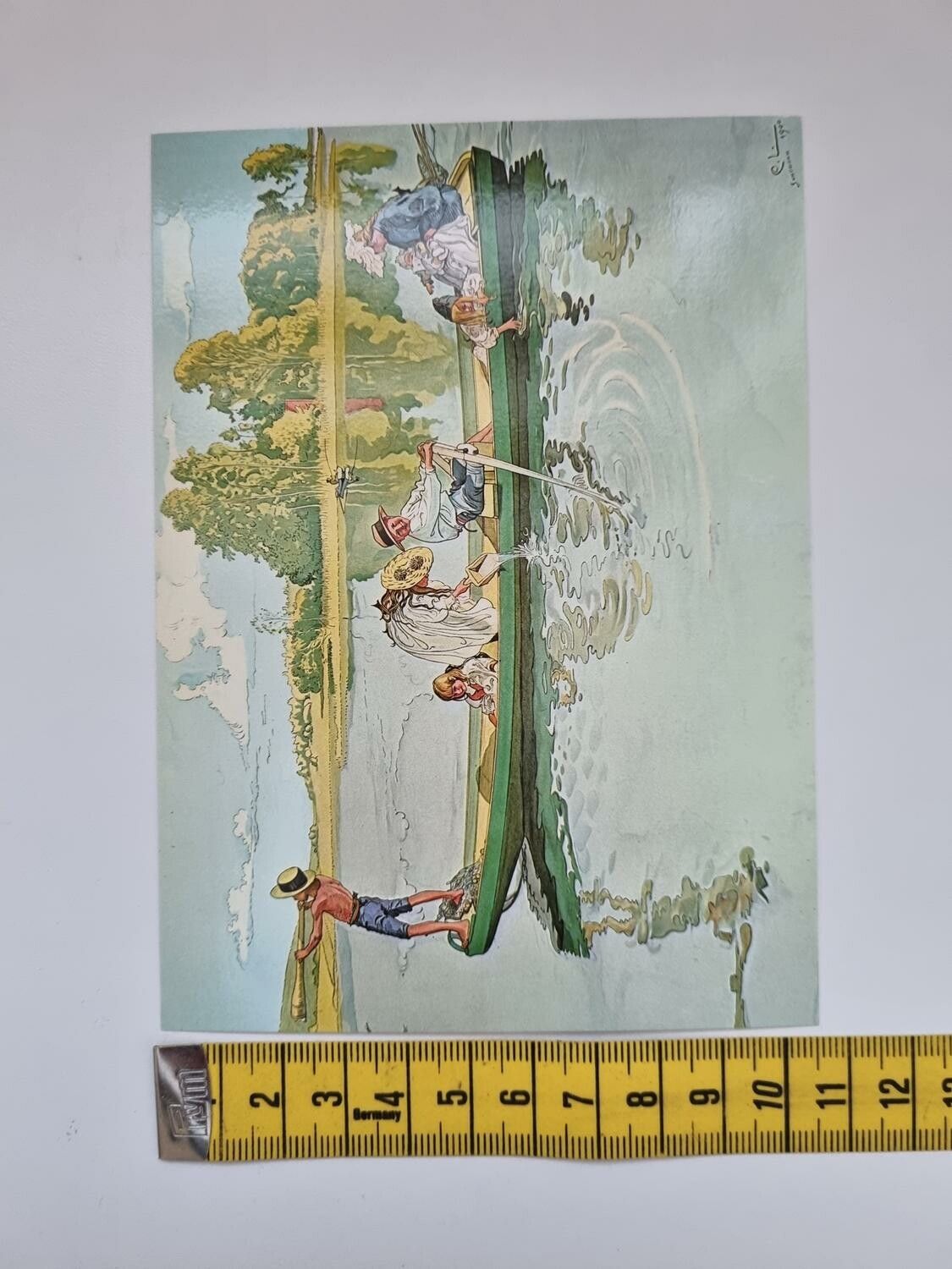Vykort - Carl Larsson, Vikingatåget