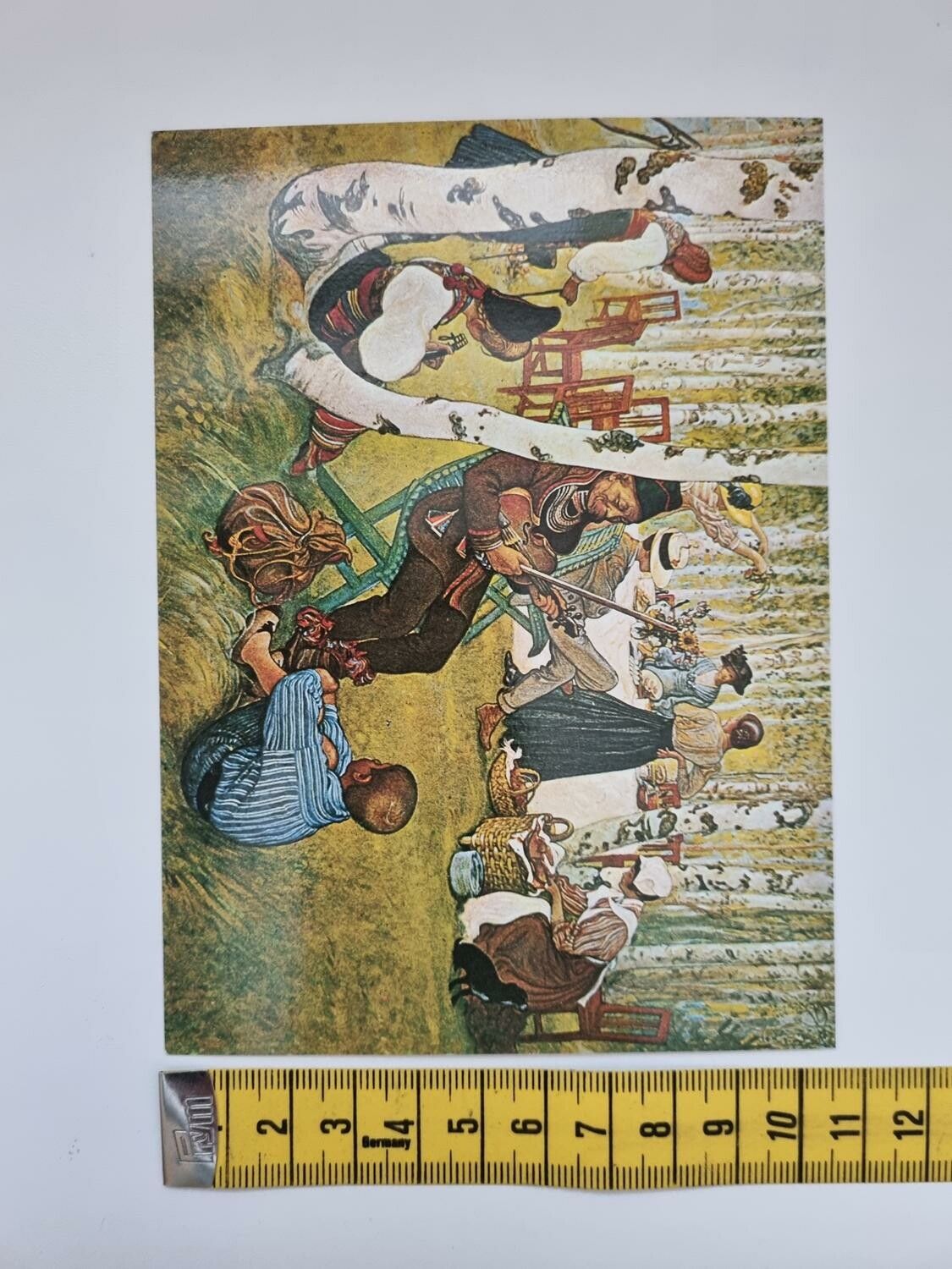Vykort - Carl Larsson, Frukost i det gröna