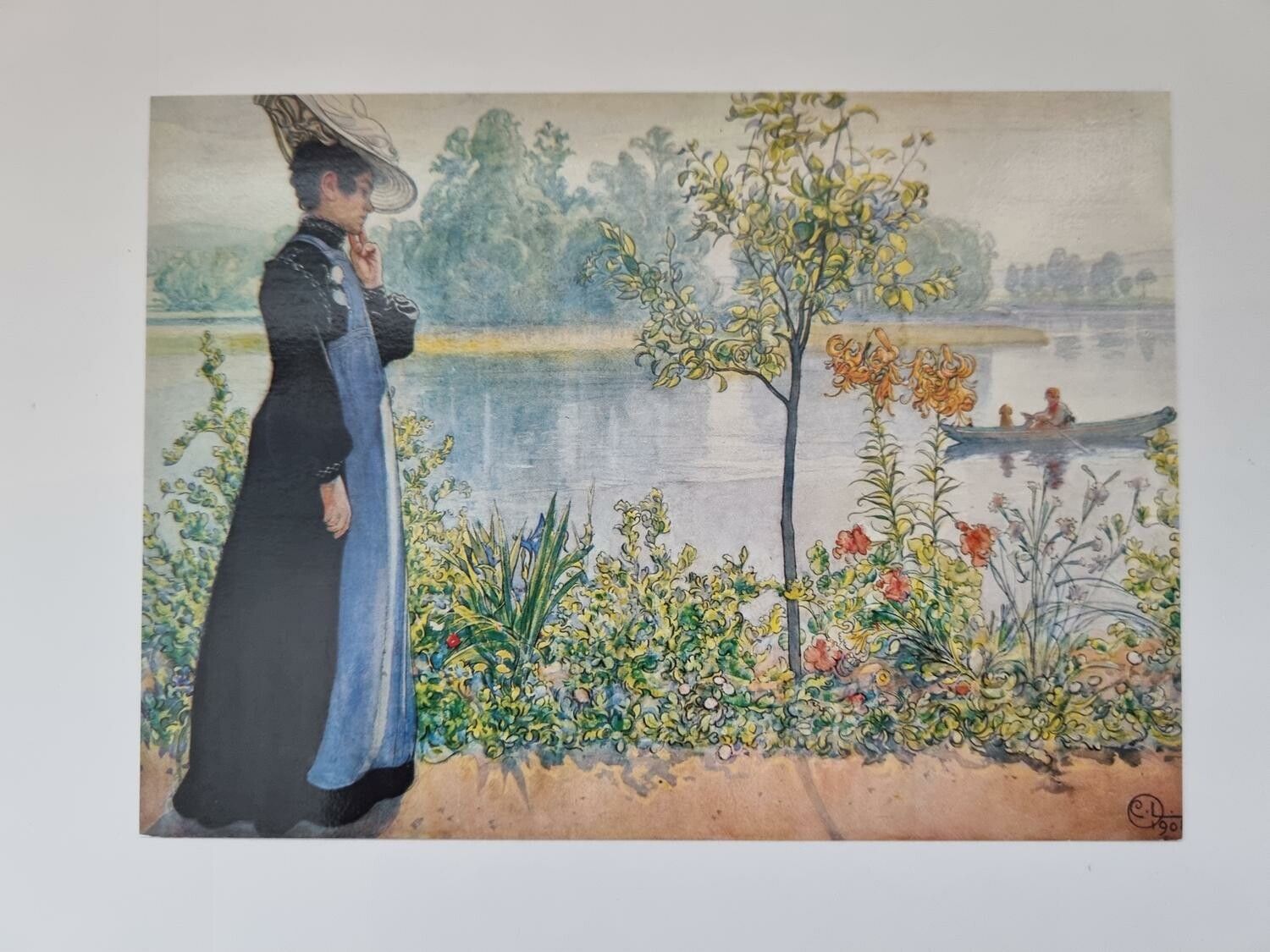 Vykort - Carl Larsson, Eftersommar