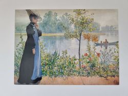 Vykort - Carl Larsson, Eftersommar