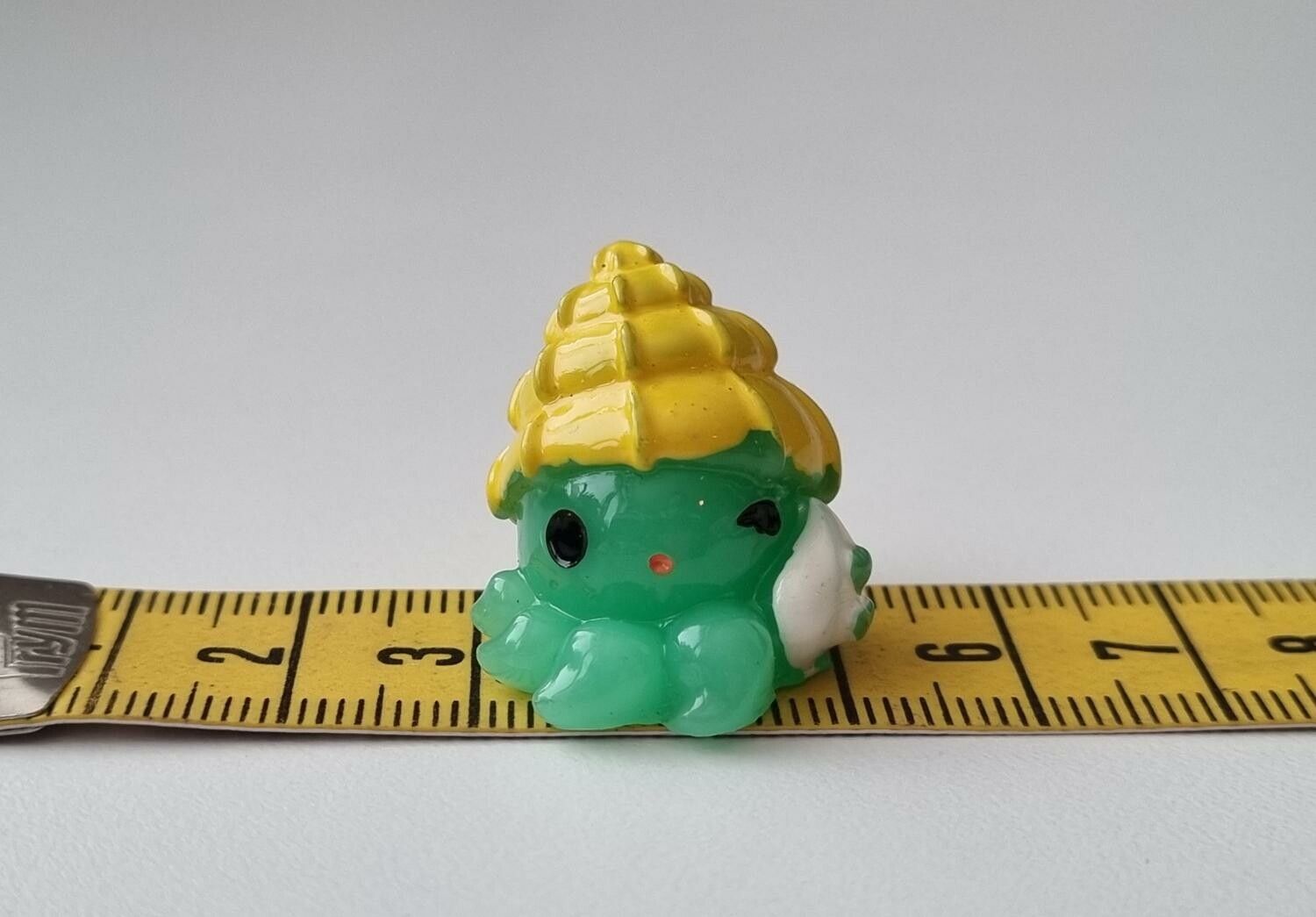 Handmålad liten bläckfisk, minibläckfisk / miniatyr
