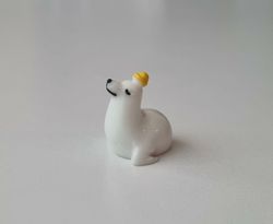 Nöjd liten säl, minisäl / miniatyr