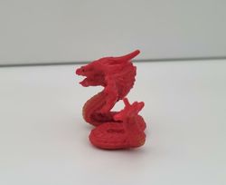 Schleich, rött monster / drake, leksaksdjur