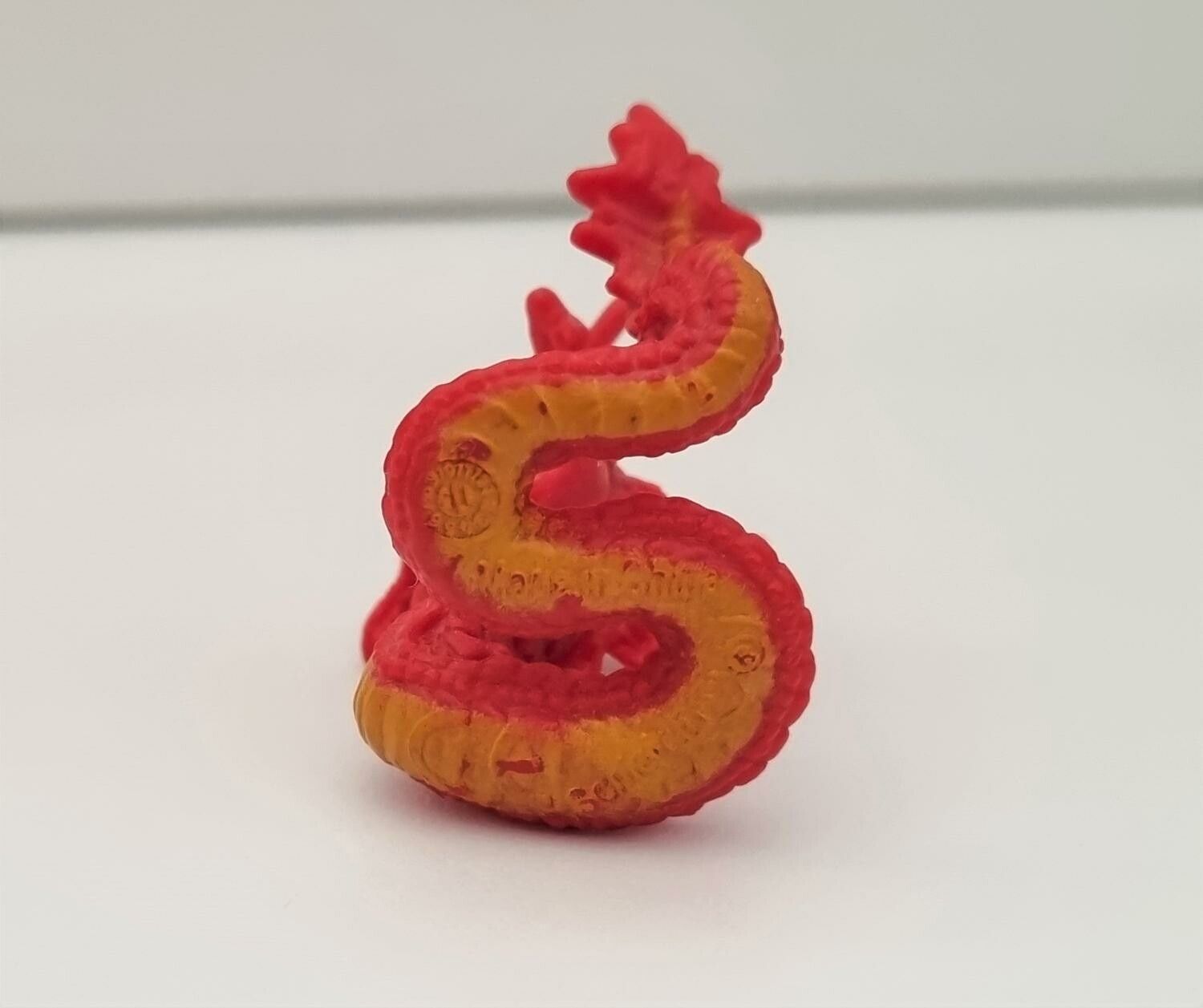 Schleich, rött monster / drake, leksaksdjur