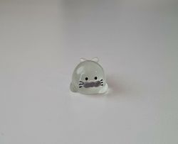Gullig liten säl / figur / miniatyr