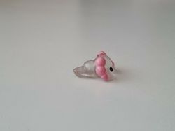 Gullig liten miniatyr / figur