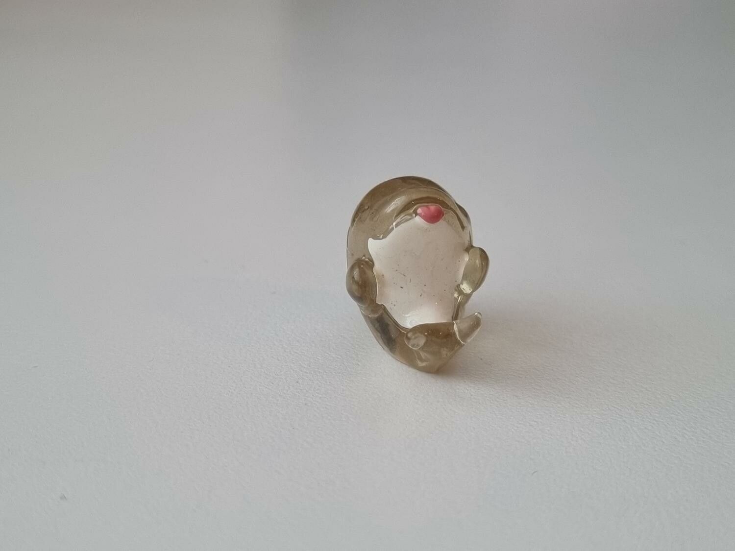 Gullig liten delfin, minidelfin / miniatyr