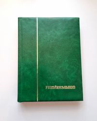 Album med frimärken (norska samt några svenska)
