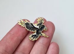 Pin Örn (svart)