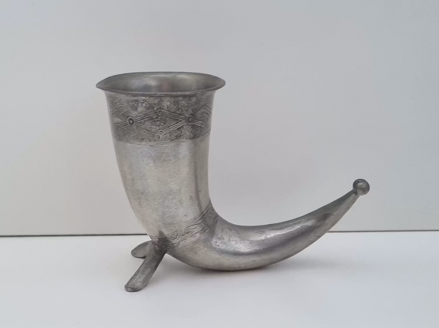 1 st Handstöpt Vikinga horn. TPB Norge