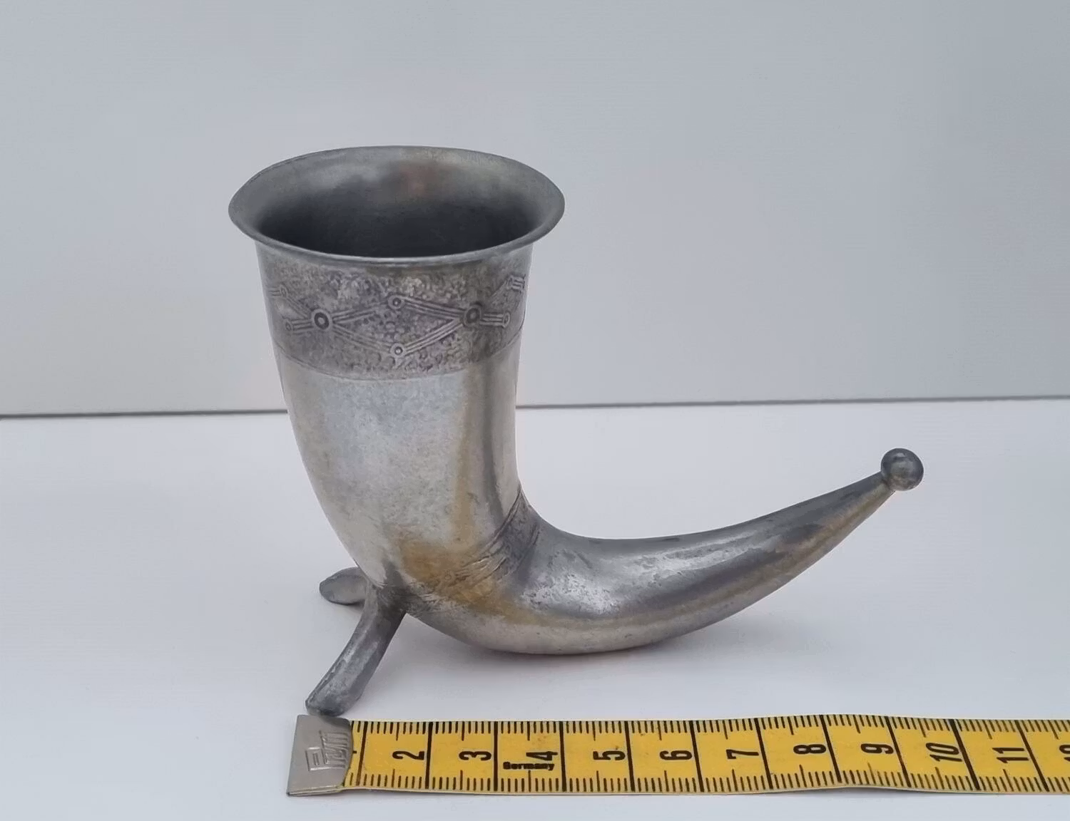 1 st Handstöpt Vikinga horn. TPB Norge