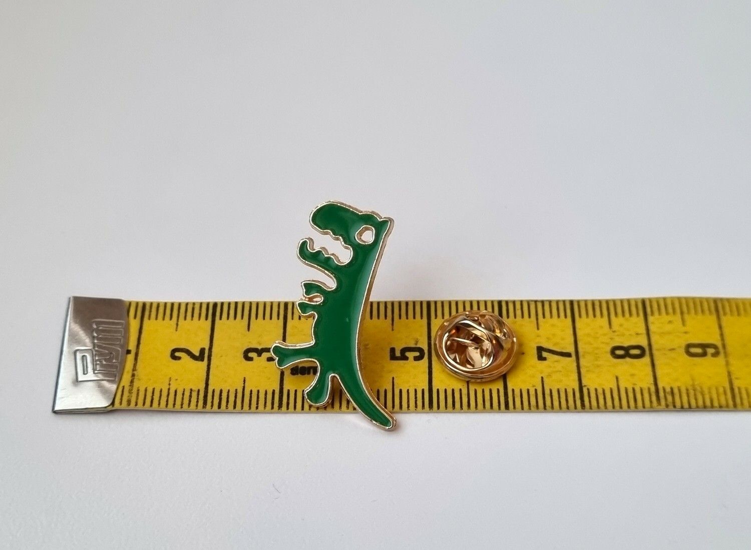 Pin Grön Dinosaur