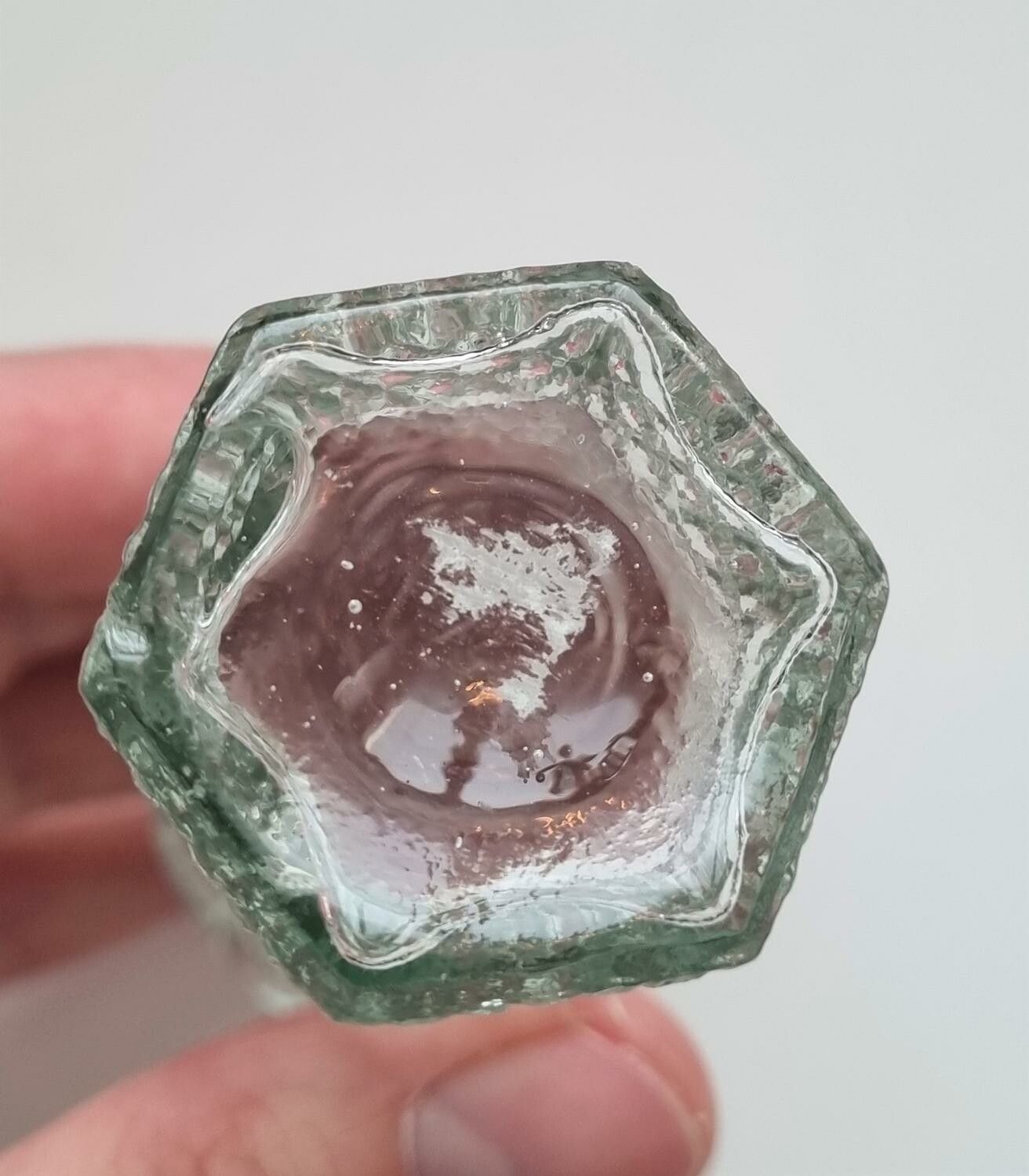 1 st Glasflaska med kork (10,6 x 3,4 cm, 66,5 gram)